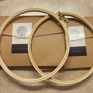 two complete needlepoint kits